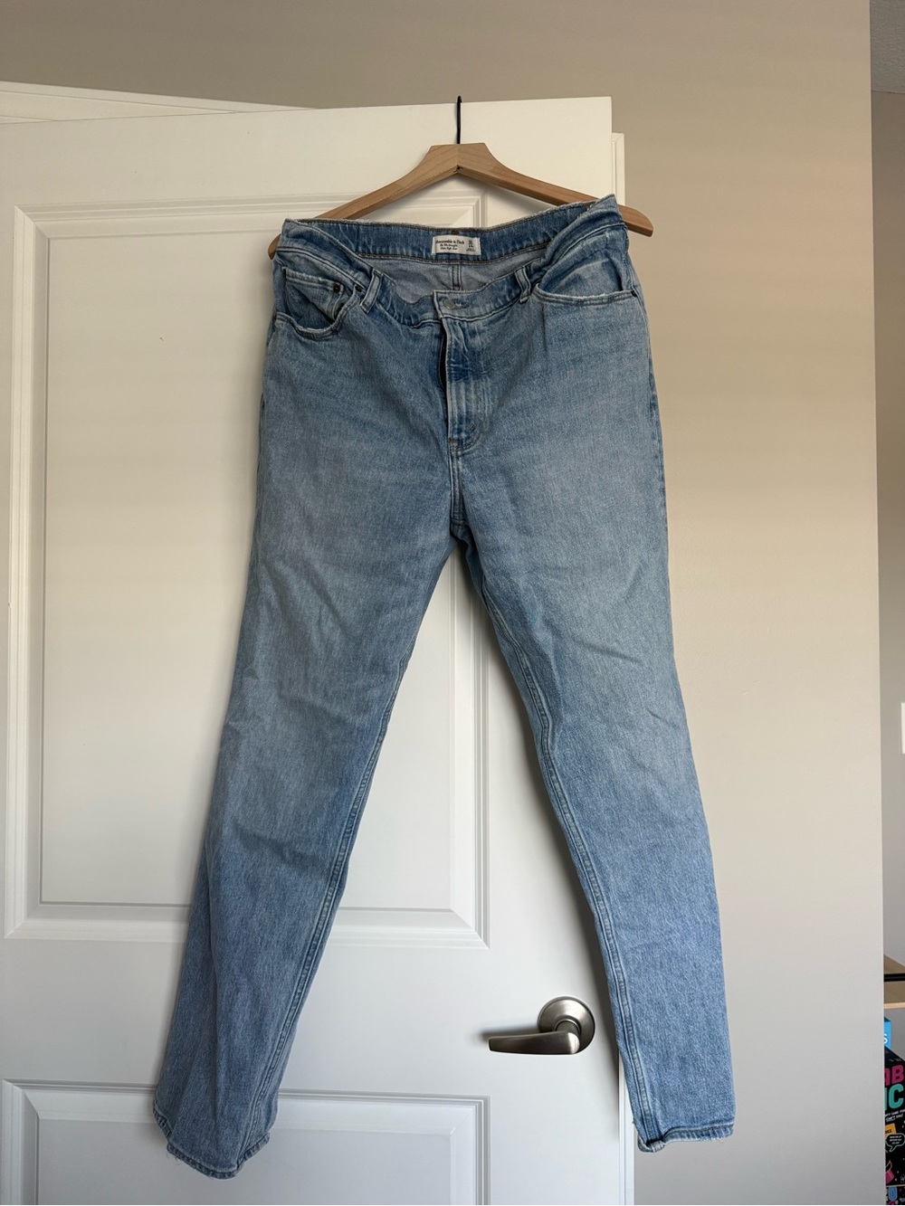 Abercrombie & Fitch Light Blue High-Rise Women's Jeans